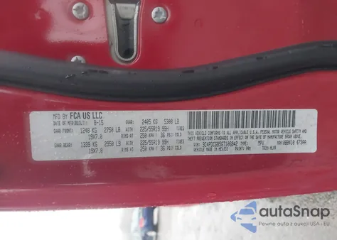 2016 Dodge Journey Crossroad Plus from USA, damaged, VIN 3C4PDCGB5GT106842